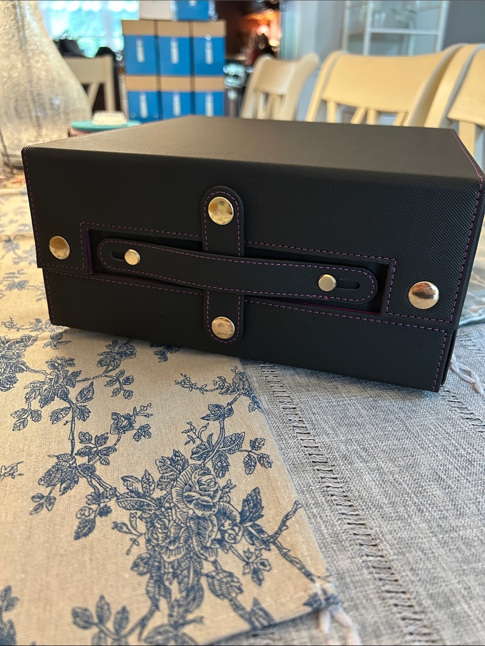 Cieex Leather Trading Card Storage Box 2100